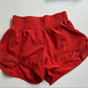 Lululemon Hotty Hot Autumn red